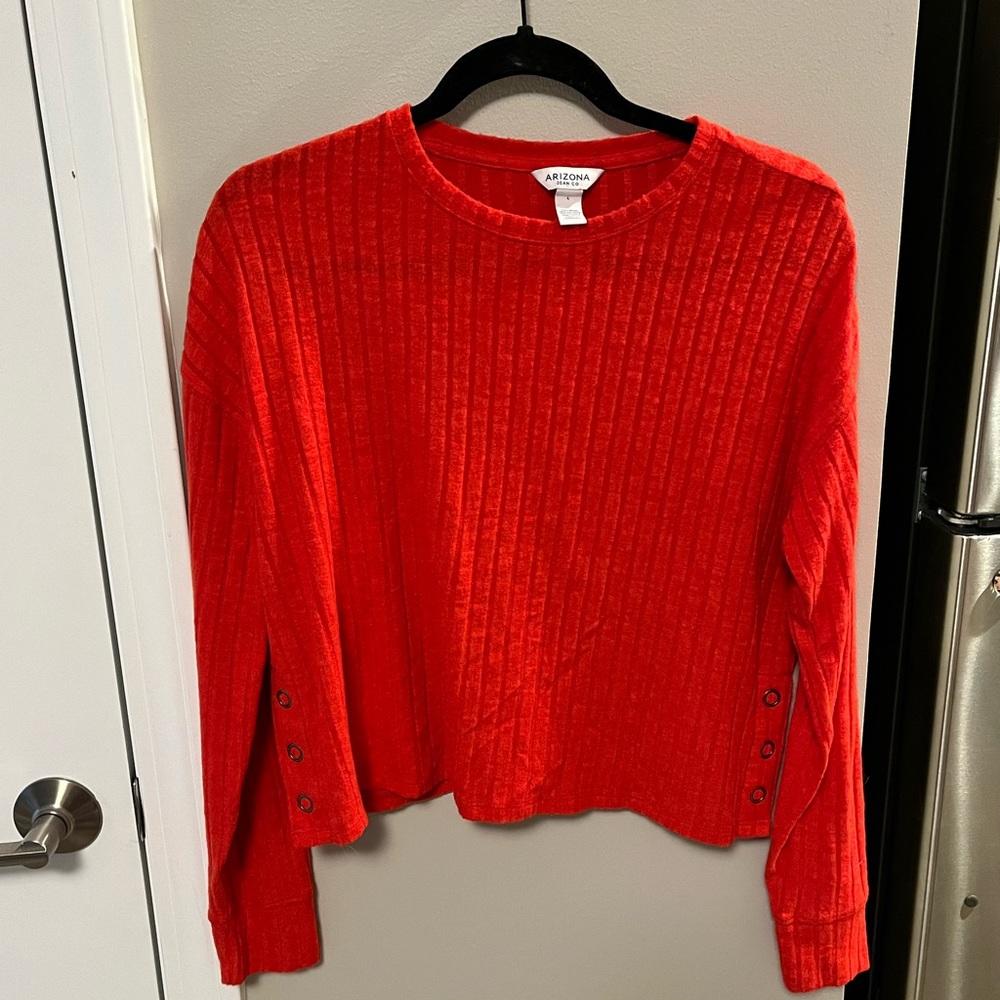 Gently used Cropped Arizona Jeans Lightweight Sweater